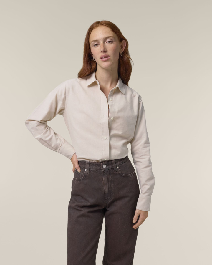 Beige Oxford