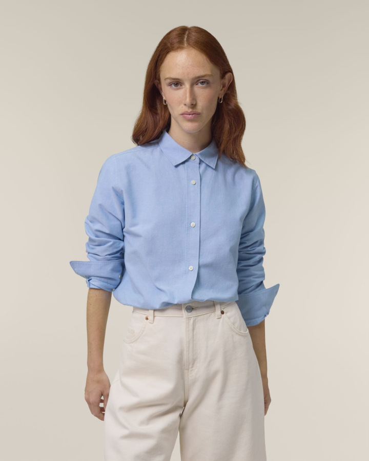 Blue Oxford