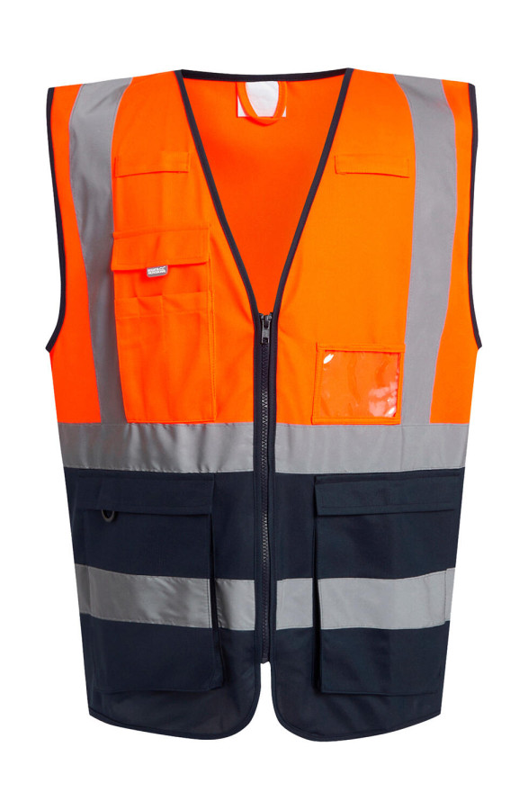 Orange/Navy