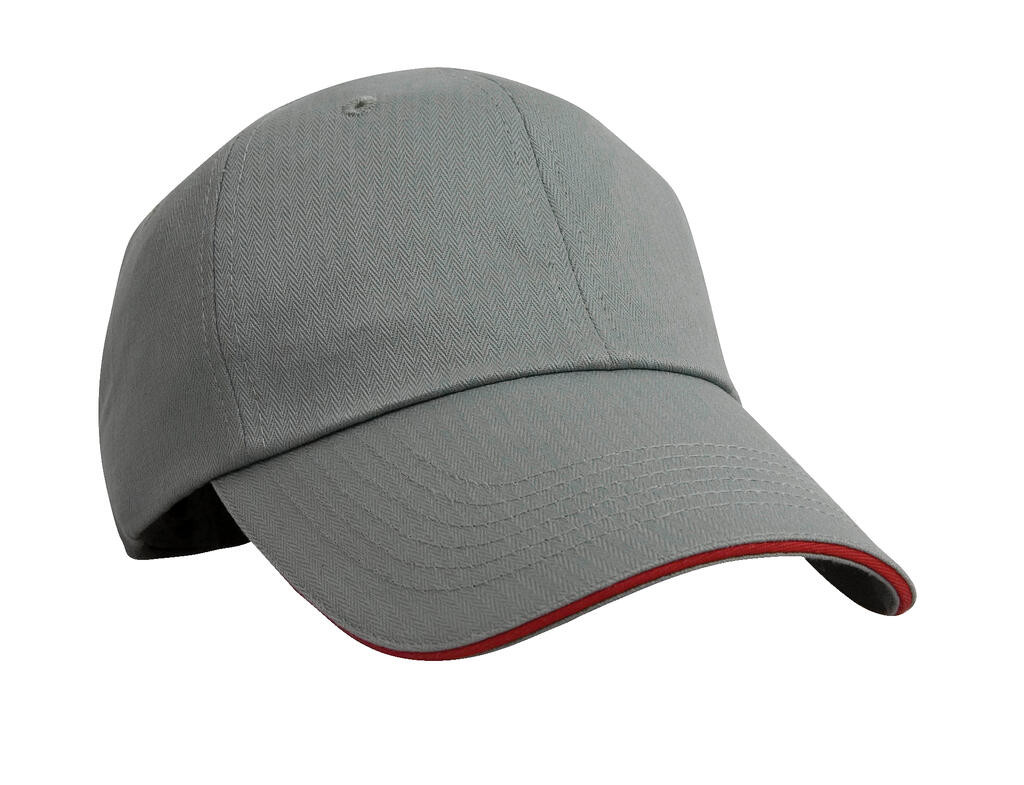 Grey/Red