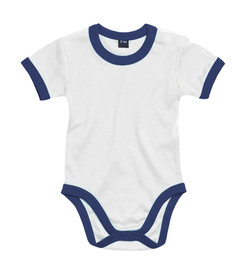 White/Nautical Navy