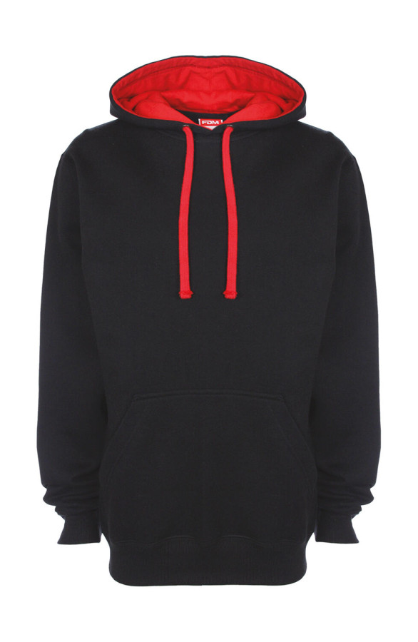 Black/Fire Red