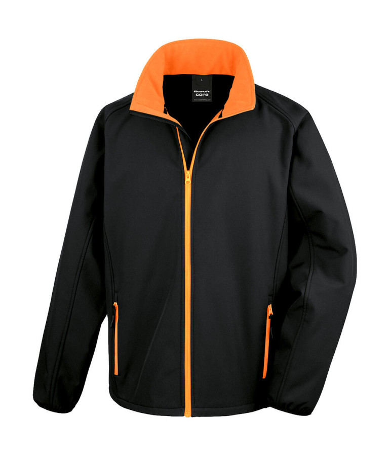 Black/Orange
