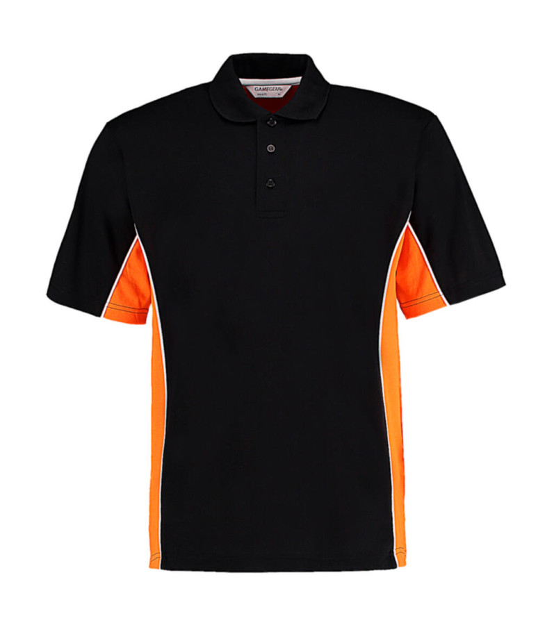 Black/Orange/White
