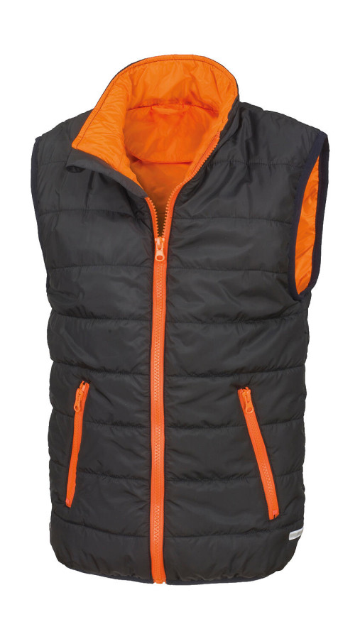 Black/Orange