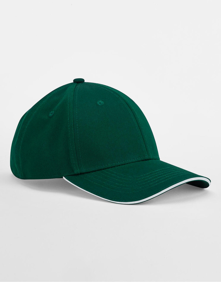 Bottle Green/White