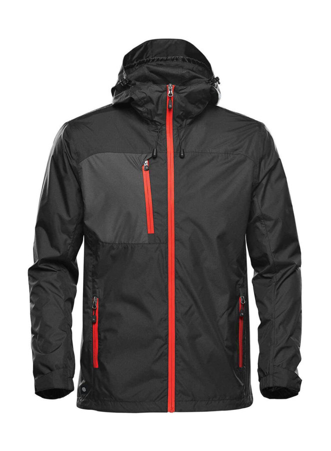 Black/Bright Red