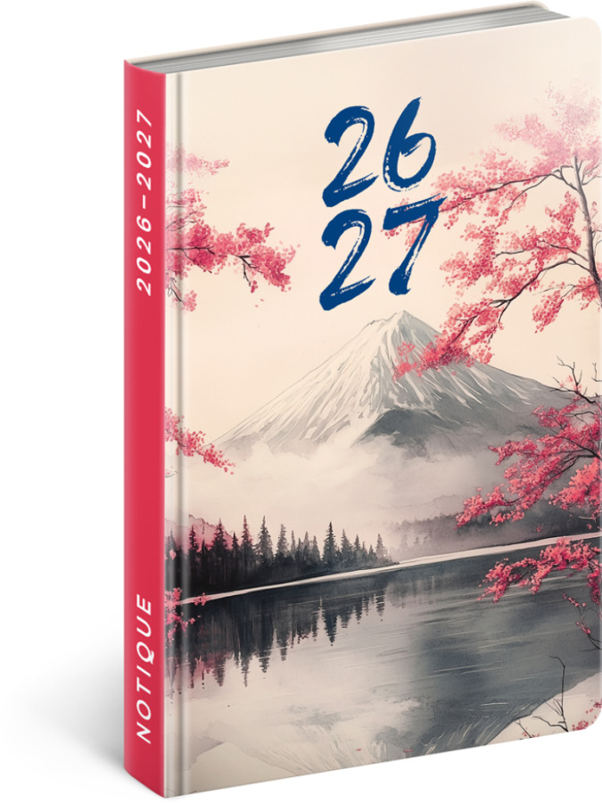 NOTIQUE 18-mesačný diár Petito – Japonsko 2026/2027, 11 x 16 cm