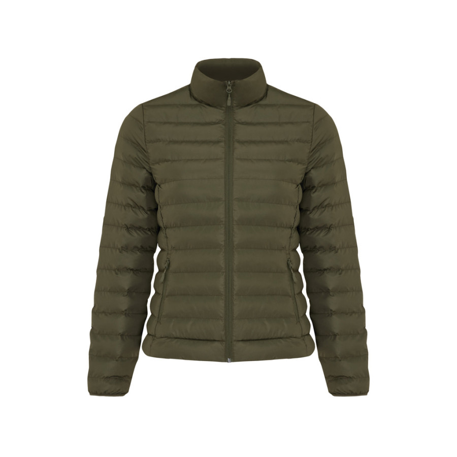 IQONIQ Maiko dámska prešívaná bunda z rec. polyesteru khaki S