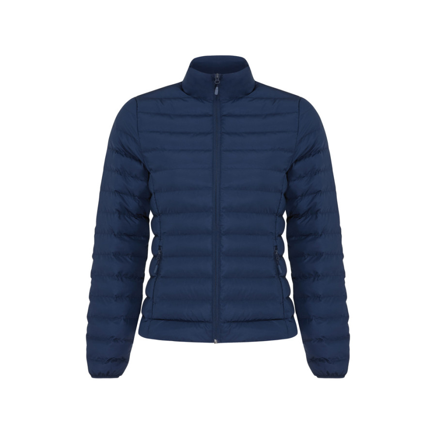 IQONIQ Maiko dámska prešívaná bunda z rec. polyesteru námornícka modrá S