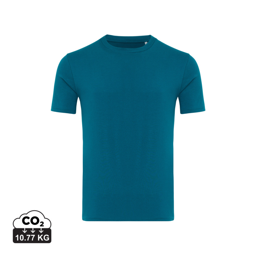 Tričko IQONIQ Brett z recykl. bavlny dark teal XXXL