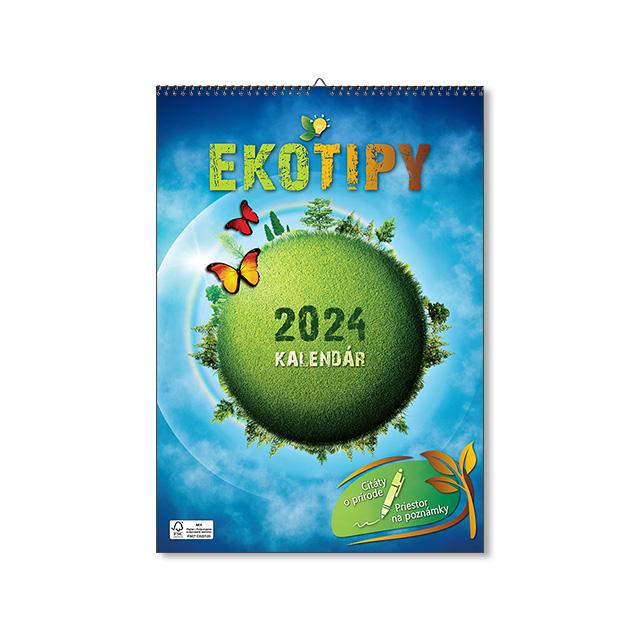 Nástenný kalendár Eko tipy 2024
