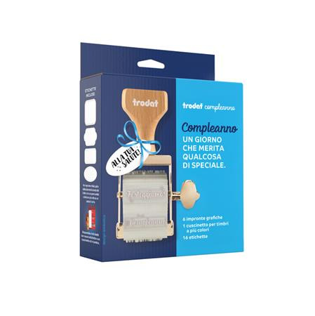 Sada pečiatok, 6 vzorov, TRODAT "Creativ Birthday"