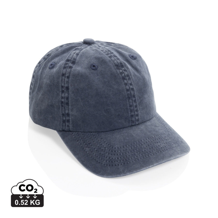 BEAU AWARE™ 6-panelová šiltovka z 270 gsm bavlneného twillu námornícka modrá