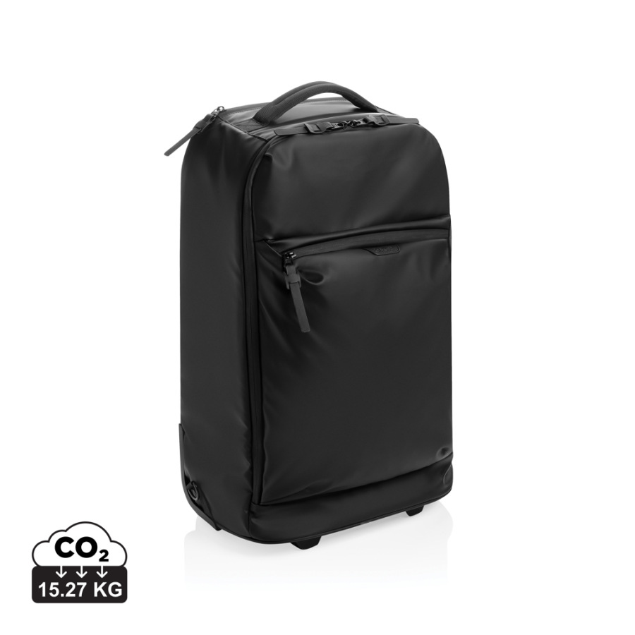 Swiss Peak OSLO RCS Wheeled Duffel Backpack – kab. batožina čierna