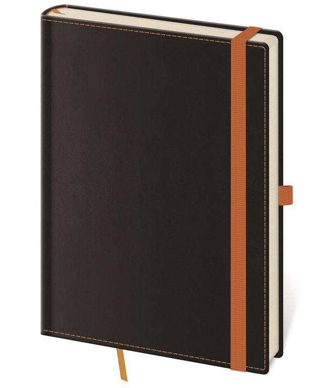 Black Orange blok - linajkový 14,3x20,5 L