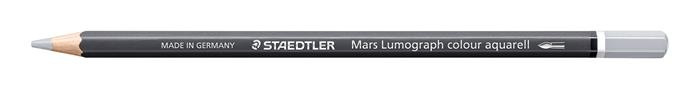 Akvarelová farebná ceruzka, šesťhranná, STAEDTLER "Mars® Lumograph® 104", sivá