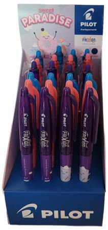 Roller, displej, 0,35 mm, odstrániteľné písmo, PILOT "Frixion Ball Fancy", "Frixion Clicke