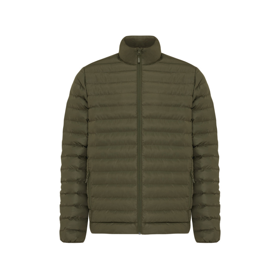 IQONIQ Maiko pánska prešívaná bunda z rec. polyesteru khaki XXL