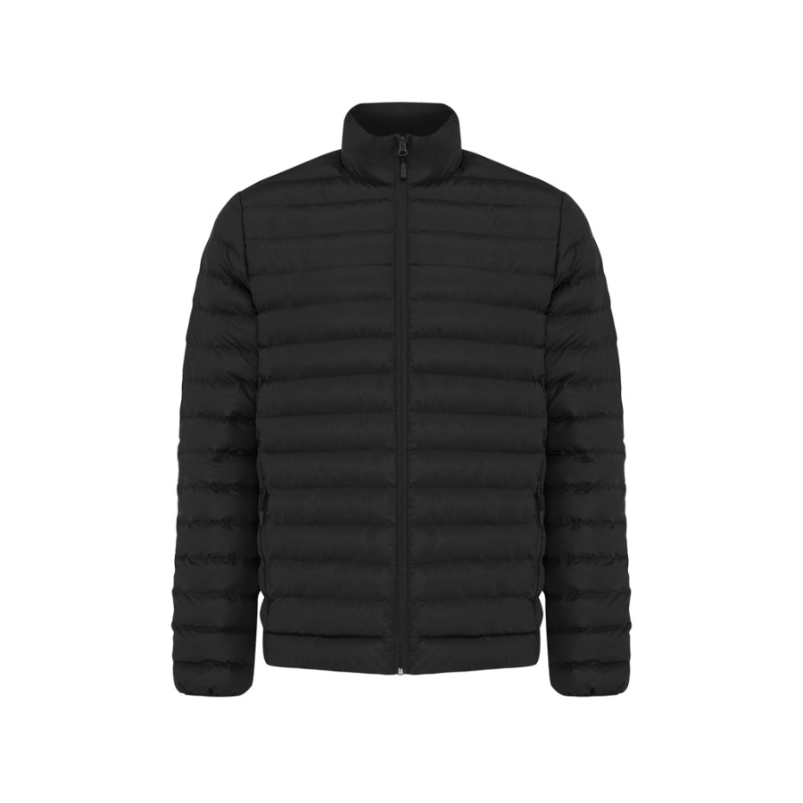 IQONIQ Maiko pánska prešívaná bunda z rec. polyesteru čierna 4XL