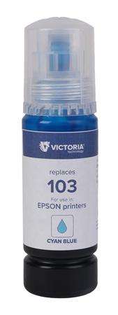 T00S24A nápň k tlačiarňam EcoTank L3110, L3150, L1110, VICTORIA TECHNOLOGY 103, modrá, 65