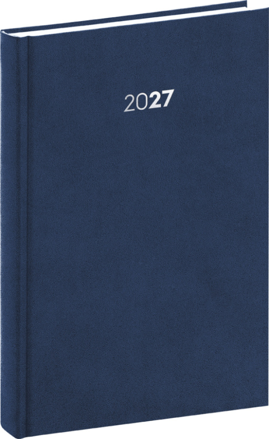 NOTIQUE Denný diár Balakon 2027, tmavomodrý, 15 x 21 cm