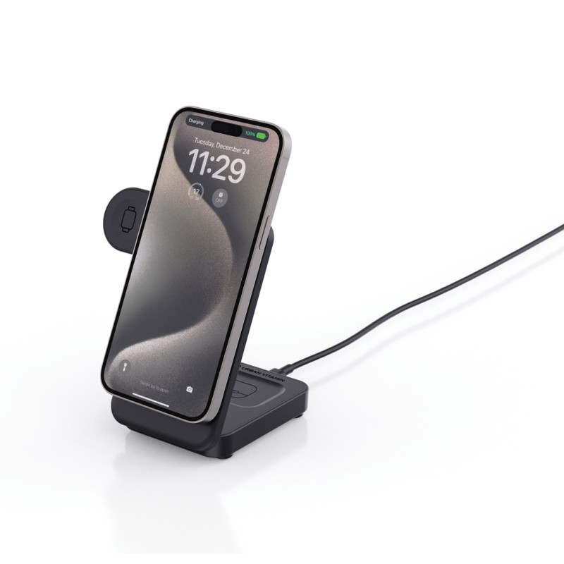 3v1 magnet. nabíjačka Urban Vitamin Arcadia RCS rplastic 15W čierna 8