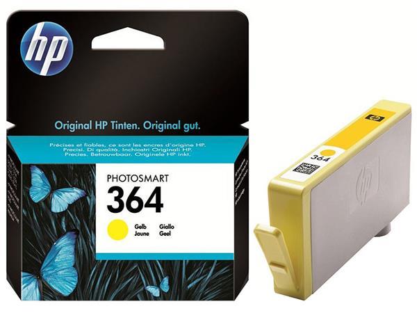 HP Náplň "Photosmart C5380, C6380, D5460", žltá, Nr. 364, 300 A4 žltých strán