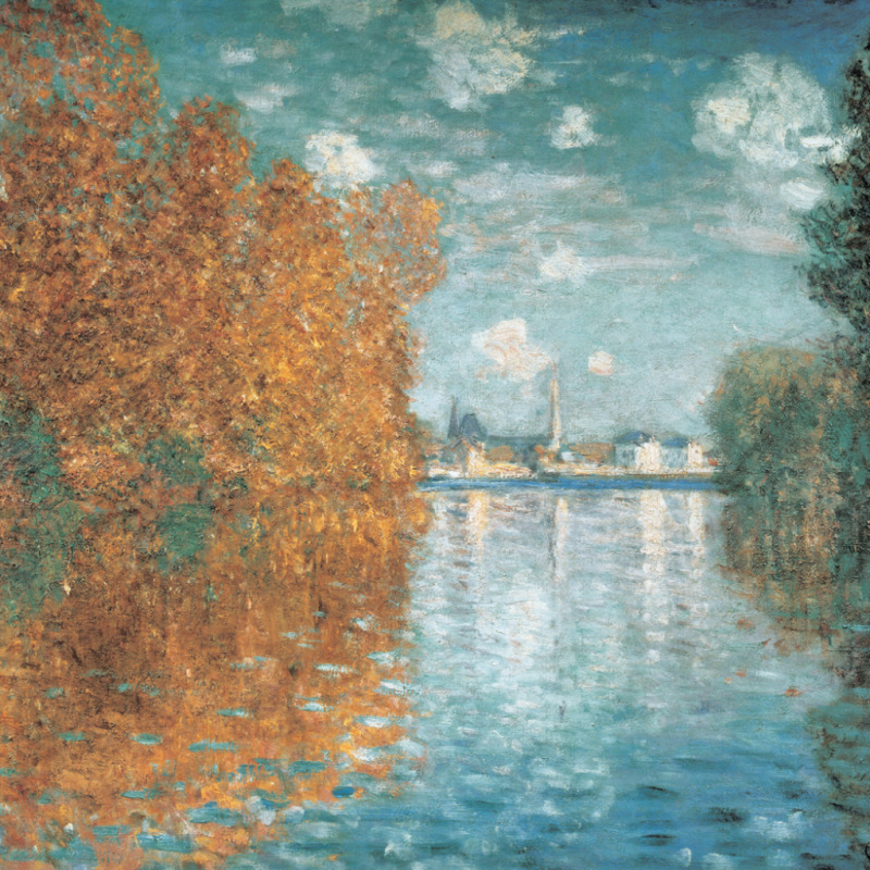 NOTIQUE Poznámkový kalendár Claude Monet 2027, 30 x 30 cm 12