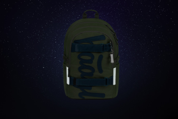 BAAGL SADA 5 Skate Olive: batoh, peračník, športová taška, ľadvinka, obal na notebook GRS 5