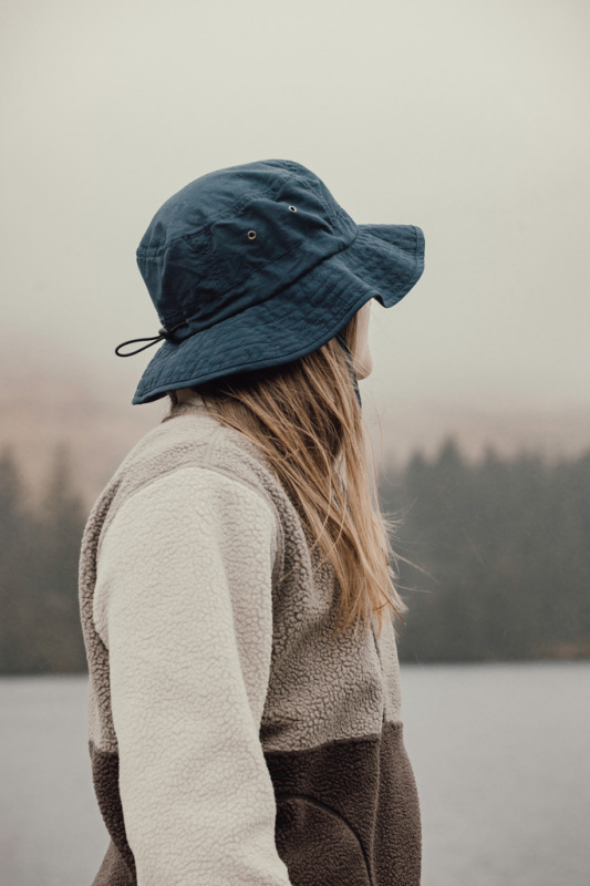 Nordic Drift RCS Horizon klobúk bucket hat UPF 50+ námornícka modrá 4