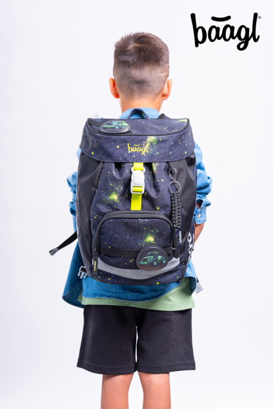 BAAGL Školský batoh Airy Traktor GRS 12