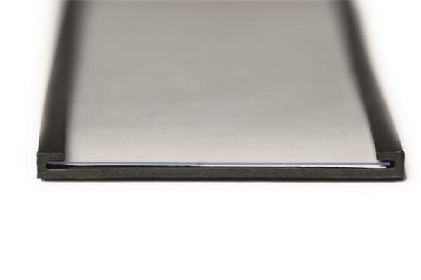 Skenovací pásik, 30 mm, magnetický, C-Profil, DURABLE, čierna