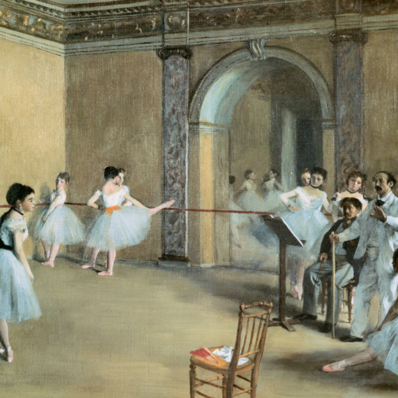 NOTIQUE Poznámkový kalendár Edgar Degas 2026, 30 x 30 cm 11