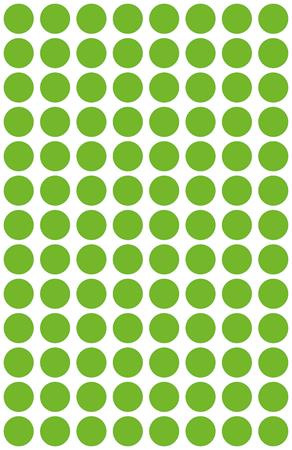 Etikety, okrúhle, priemer: 8 mm, odstrániteľné, AVERY ZWECKFORM, zelené, 416 etikiet/bal 4