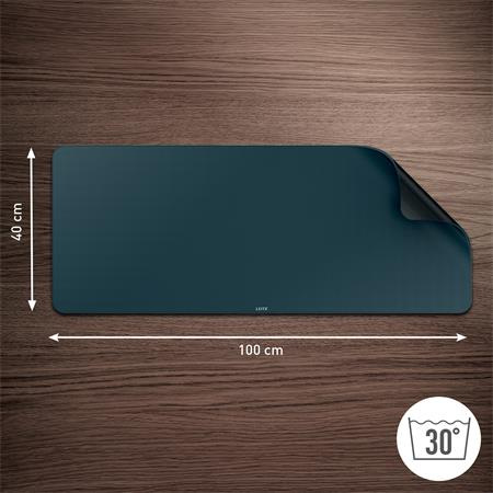 Podložka na stôl, 100x40 cm, LEITZ, tmavosivá 2