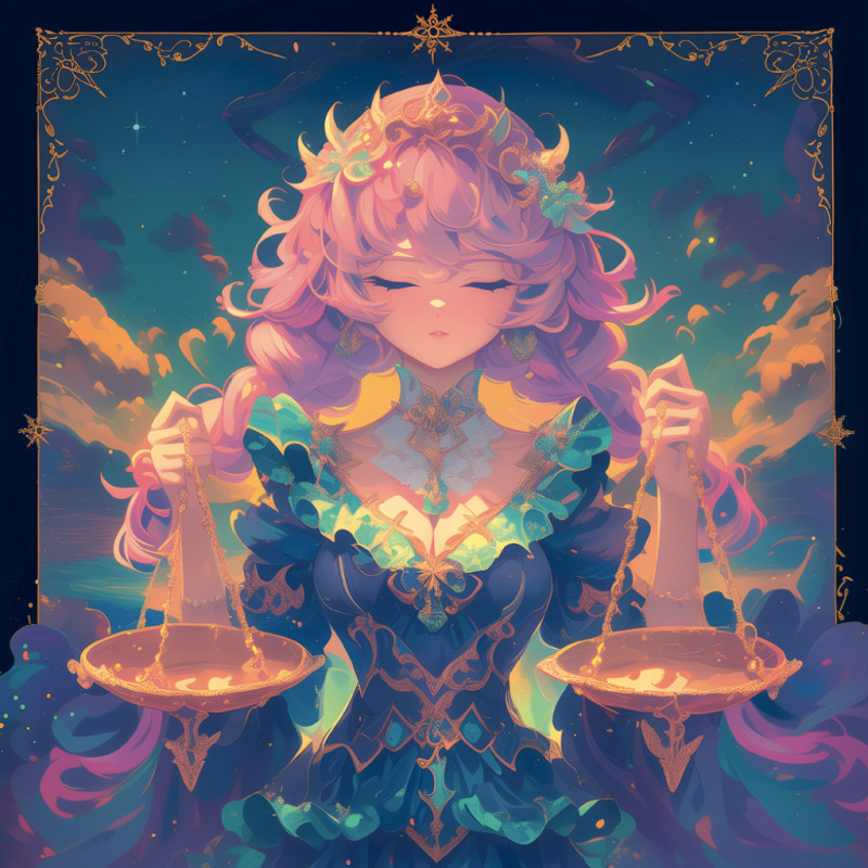 NOTIQUE Grid calendar Anime Zodiac 2027, 30 x 30 cm 11