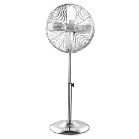 Stojací ventilátor, 40 cm, 50 W, TECHWOOD, chróm 1