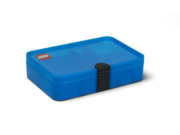 Úložný box, s priehradkami, LEGO, modrý 1