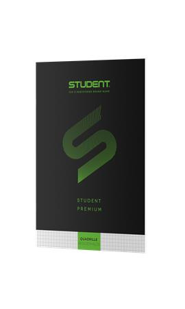 Zošit, A4, štvorčekový, 32 listov, ICO "Student Premium", čierny 5