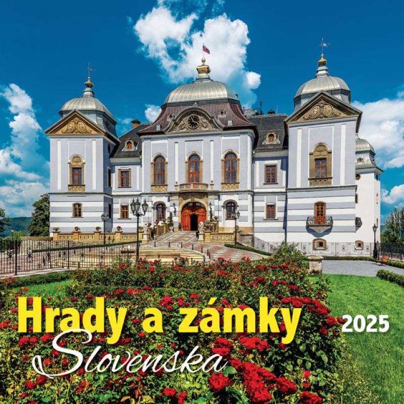 Nástenný kalendár Hrady a zámky Slovenska 2025