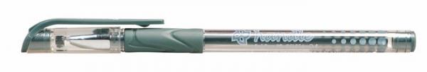 Gélové pero, 0,2 mm, s vrchnákom, FLEXOFFICE "Handle", čierne