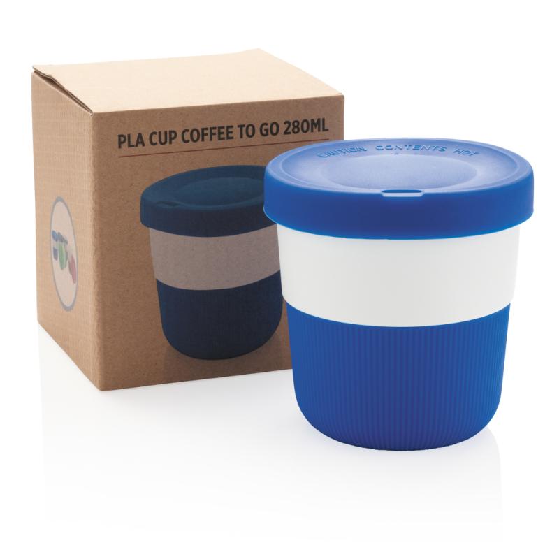 PLA hrnček coffee to go 280ml modrá 7