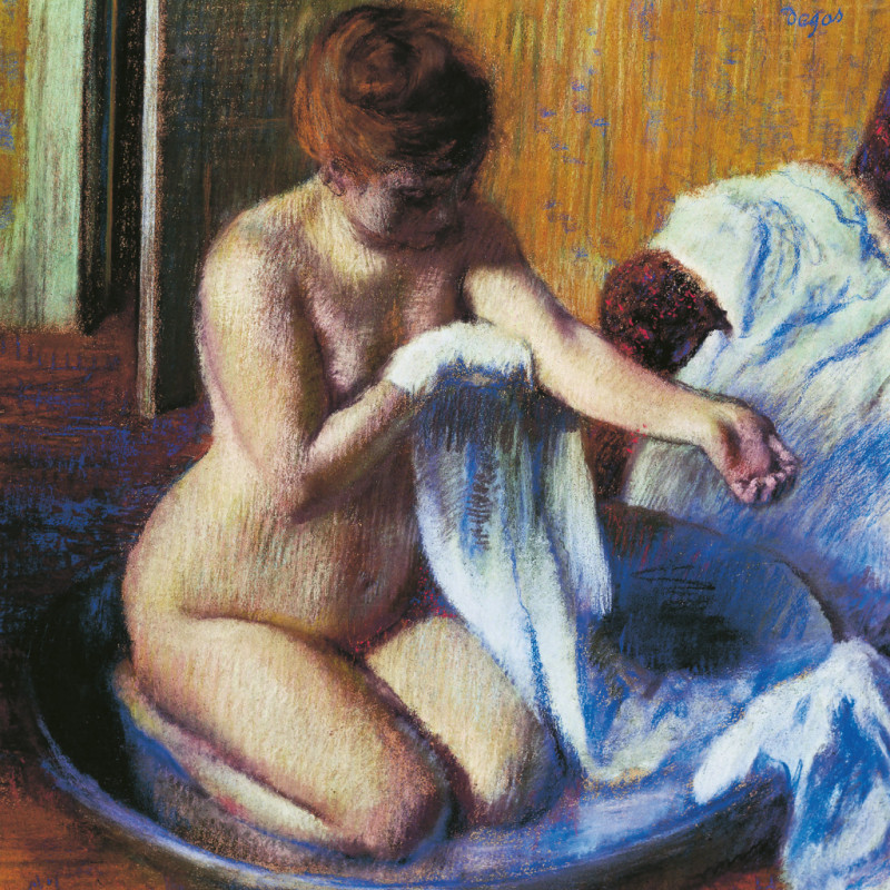 NOTIQUE Poznámkový kalendár Edgar Degas 2026, 30 x 30 cm 8
