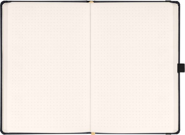 NOTIQUE Notes Aprint, čierny, bodkovaný, 15 x 21 cm 1
