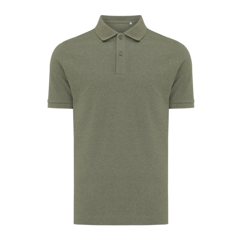 Polo tričko Iqoniq Yosemite z recykl. bavlny heather green 4XL 1