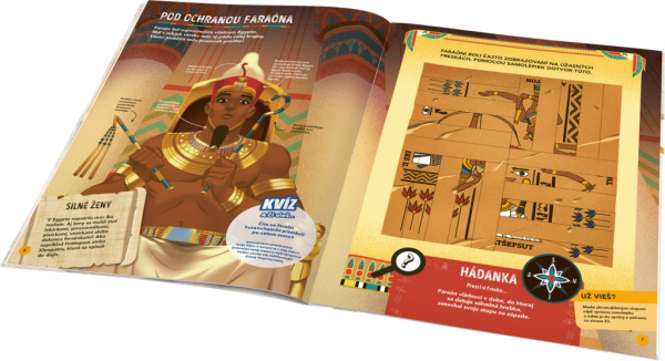 MISIA EGYPT – Pátraj a lúšti so samolepkami 2