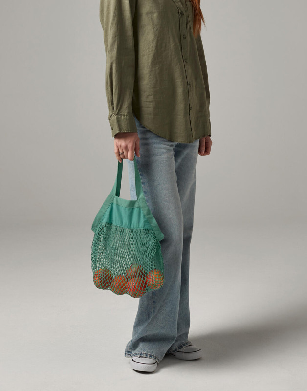 Organická nákupná taška Mini Mesh Grocery Bag 1