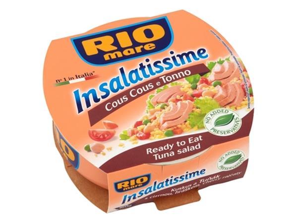 Tuniakový šalát, 160 g, RIO MARE "Insalatissime", s kuskusom