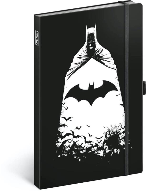 BAAGL SET 6 Batman: batoh, penál etue, sáček, notes, pláštěnka, desky